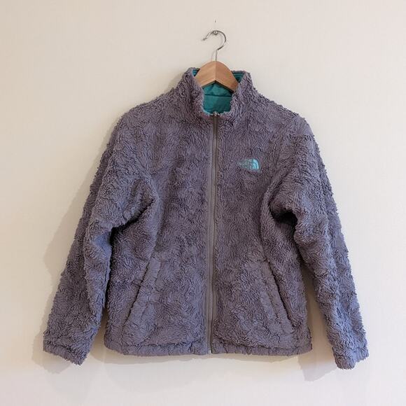 The North Face Mossbud Swirl Reversible Jacket Size L/14-16 CN01 PLAY CONDITION